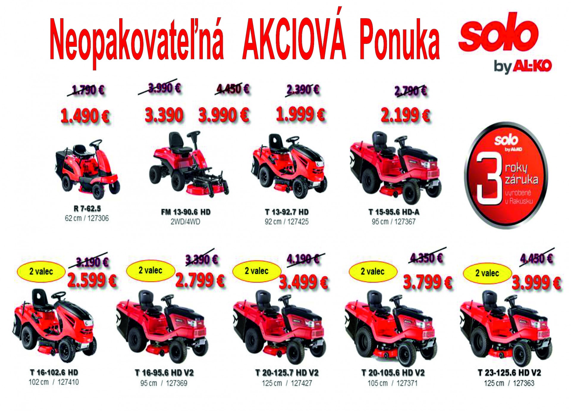 ZÁHRADNÉ TRAKTORY ZÁHRADNÉ TRAKTORY