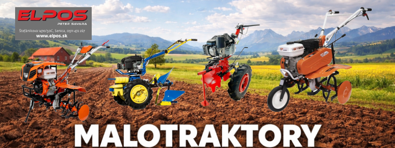 Malotraktory a rotavatory