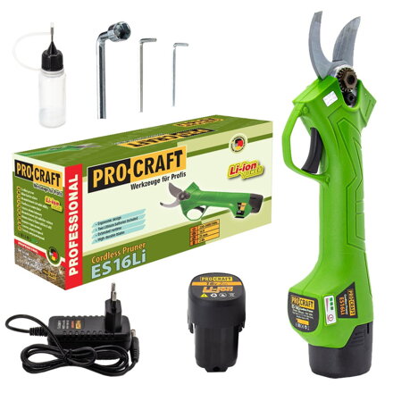 Akumulátorové nožnice na konáre Procraft ES16Li1B