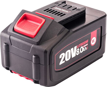 Akumulátor Worcraft CLB-20V-8.0, ShareSYS, 8000 mAh, S20Li, rýchlonabíjanie