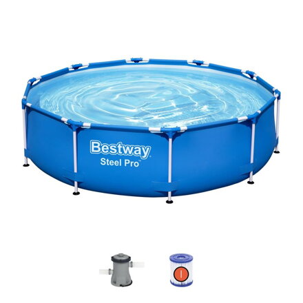 Bazén Bestway® Steel Pro™, 56681, kartušová filtrácia, 366x76 cm
