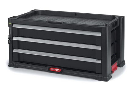 Box Keter TOOL CHEST, 3 zásuvky, 56x26x29 cm, na náradie 