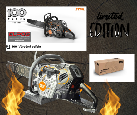 STIHL MS 500i 100 YEARS