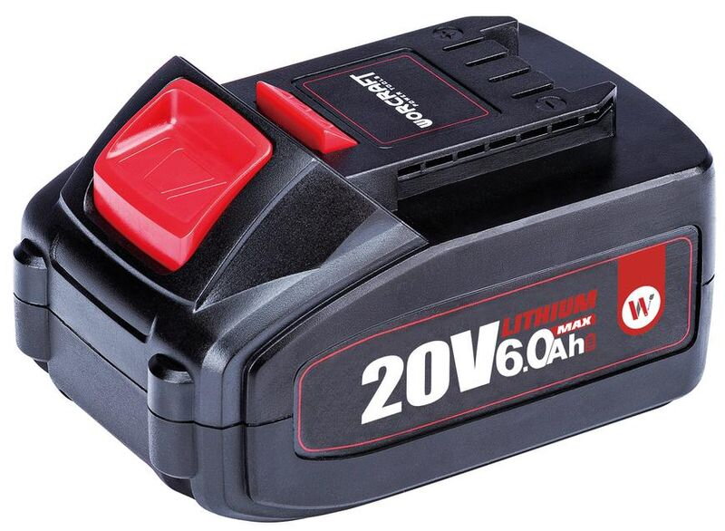 Akumulátor Worcraft CLB-20V-6.0, ShareSYS, 6000 mAh, S20Li, rýchlonabíjanie
