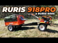 RURIS Kultivátor 918K PRO s prívesom 4x4