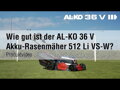 Akumulátorová kosačka AL-KO 512 Li VS-W Premium