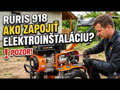 RURIS Kultivátor 918K PRO s prívesom 4x4